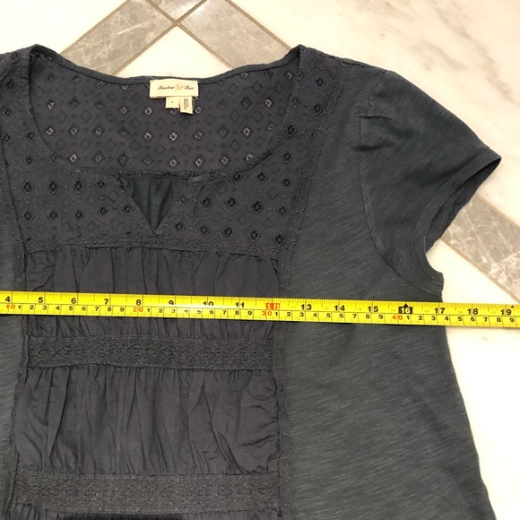 *HOST PICK* Meadow Rue by Anthropologie Embroidered Eyelet Top NWOT - Picture 7 of 8